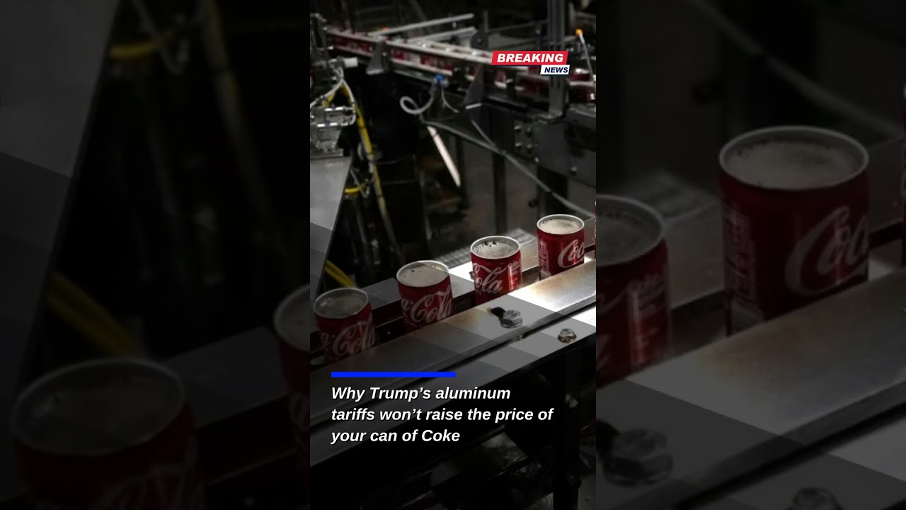 Why Trump's Aluminum Tariffs Won't Spike Beverage Prices