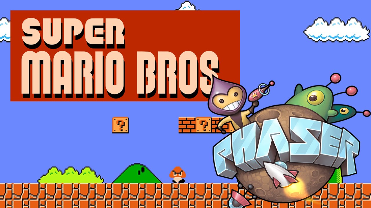Super Mario Bros in Phaser - Timelapse