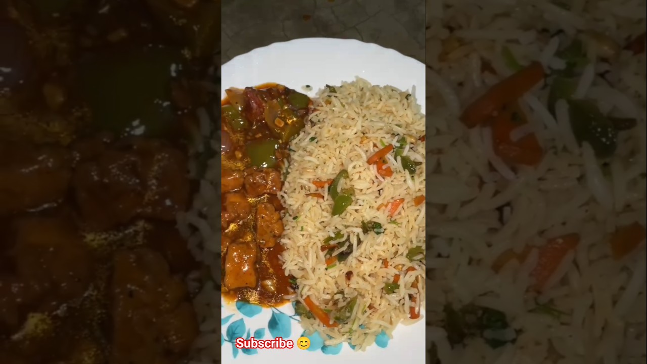 Fried Rice With Chilli Chicken Recipe 
