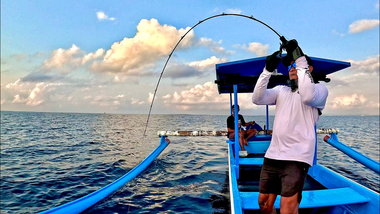 TEKNIK SLOW JIGGING LANGSUNG DISERGAP BABON !!!