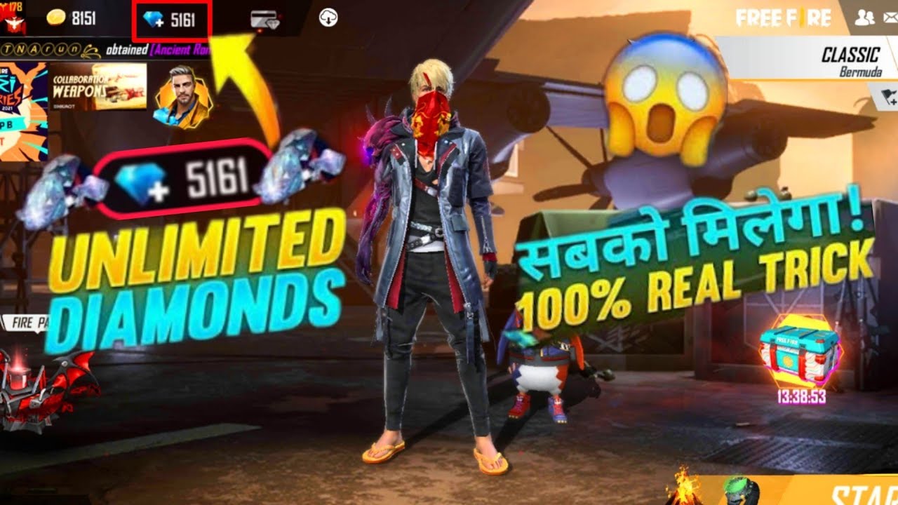 New Latest Trick Get Freee 1000 Diamond 💎 || Free Fire Game में फ्री़ में Diamond कैसे लें 2021