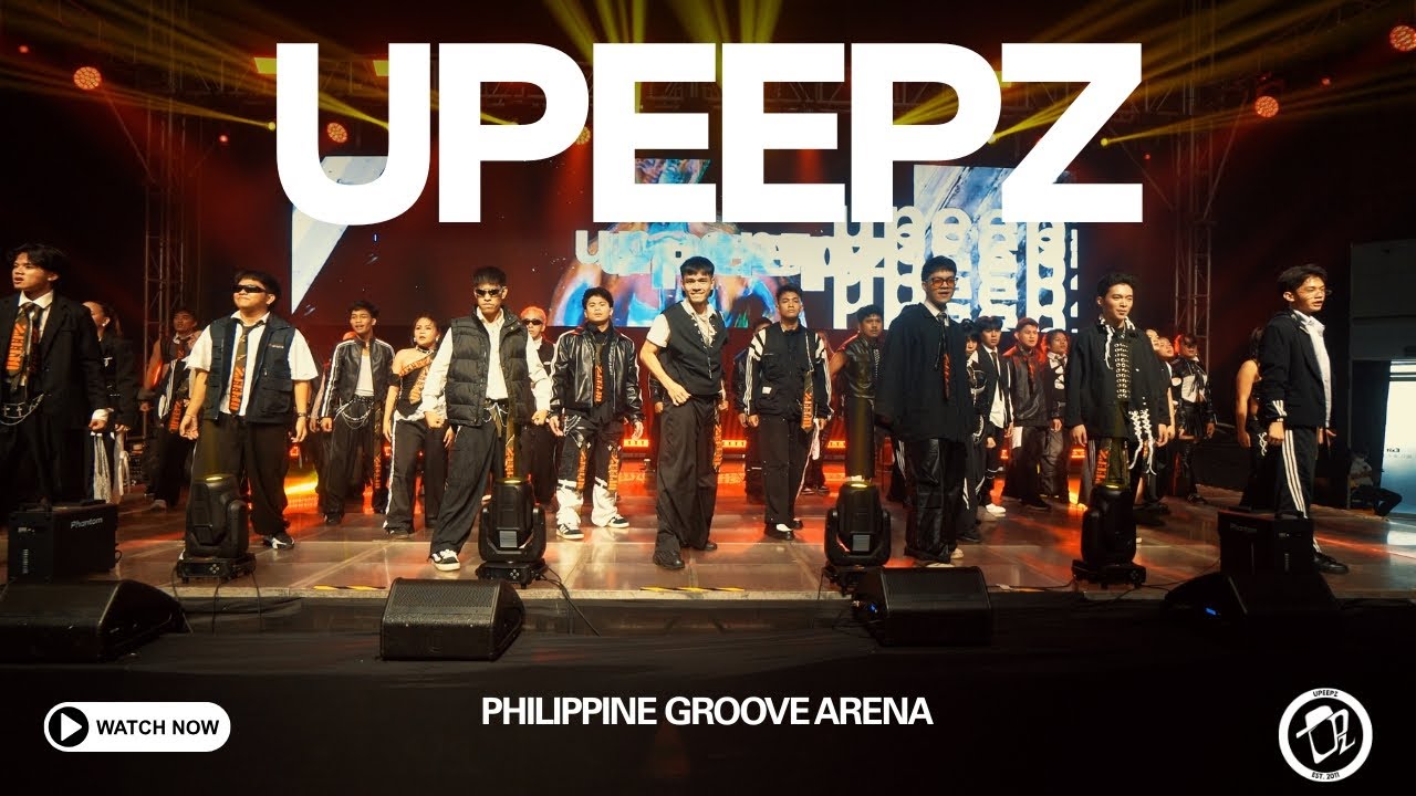 UPEEPZ | PHILIPPINE GROOVE ARENA 2025 GUEST PERFORMANCE REHEARSAL VIDEO | MULTI-CAM 4K