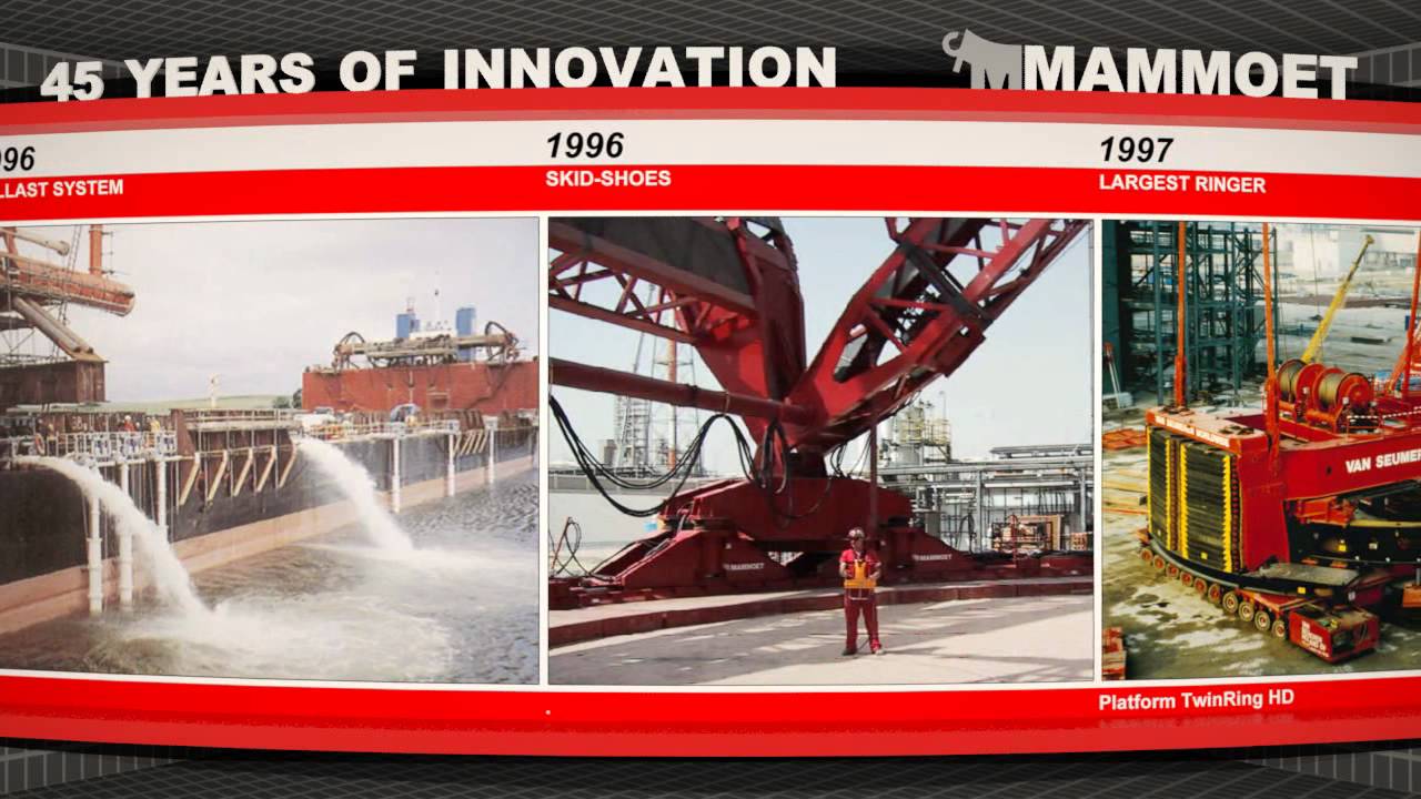MAMMOET: 45 YEARS OF INNOVATION (VAN SEUMEREN HISTORY)