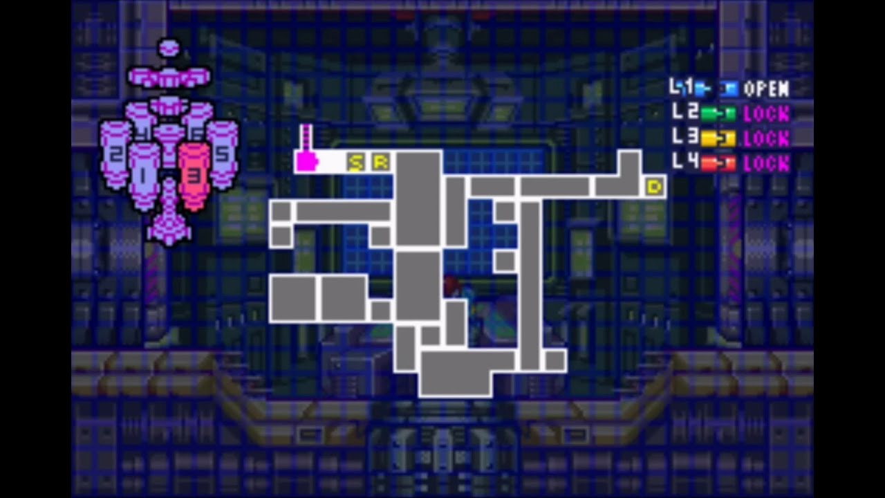 Sector 3 (PYR): Security Room - Metroid Fusion (GBA) &mdash; GameClips Library