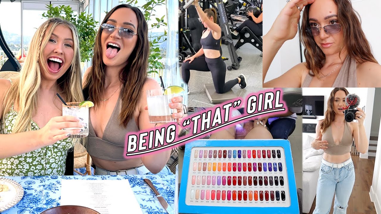 being "THAT" girl: podcasts, workouts, nails + going out!