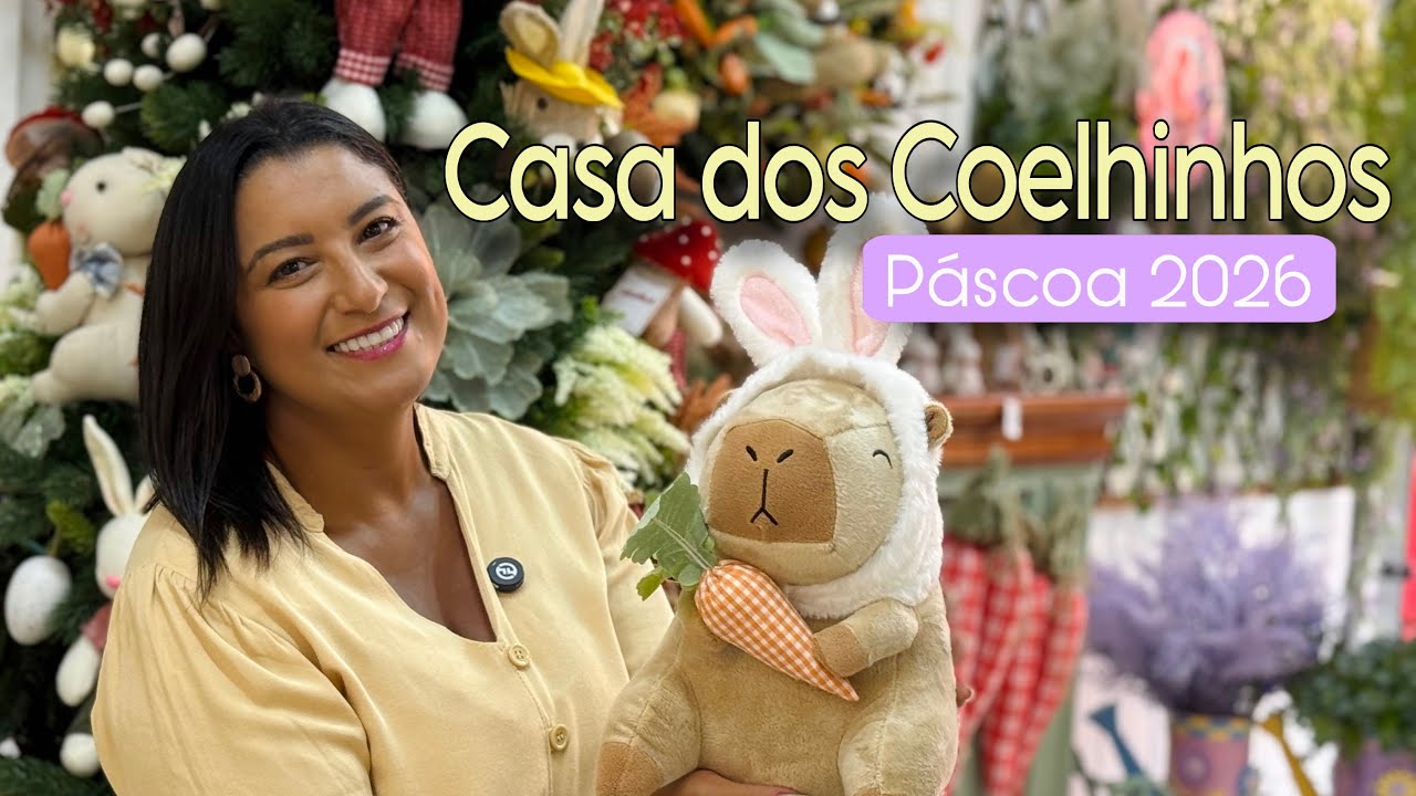PÁSCOA 2026 DECORAÇÃO COMPLETA DA LOJA #pascoa #decoração #mesaposta 