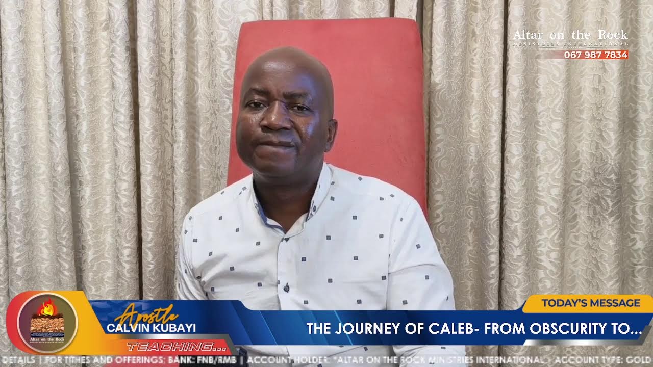 THE JOURNEY OF CALEB- FROM OBSCURITY TO THE MOUNTAIN TOP