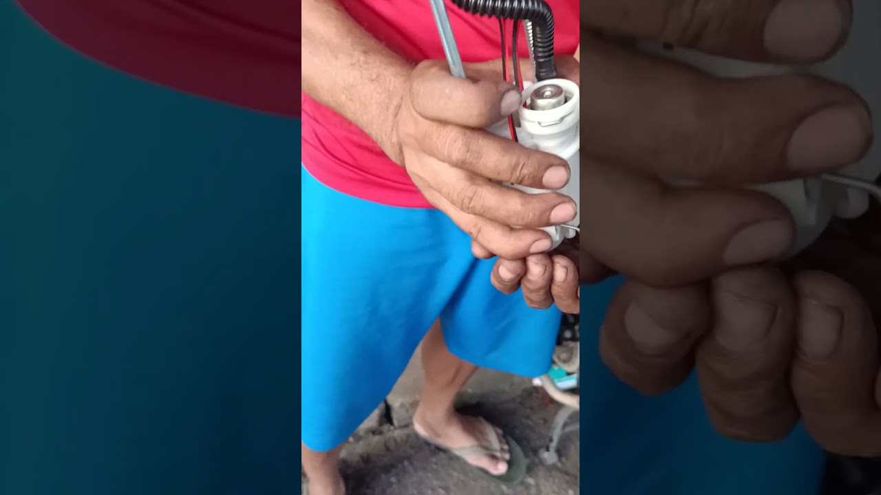 Paano baklasin ang fuel filter and fiel pump nang Rusi RFI175