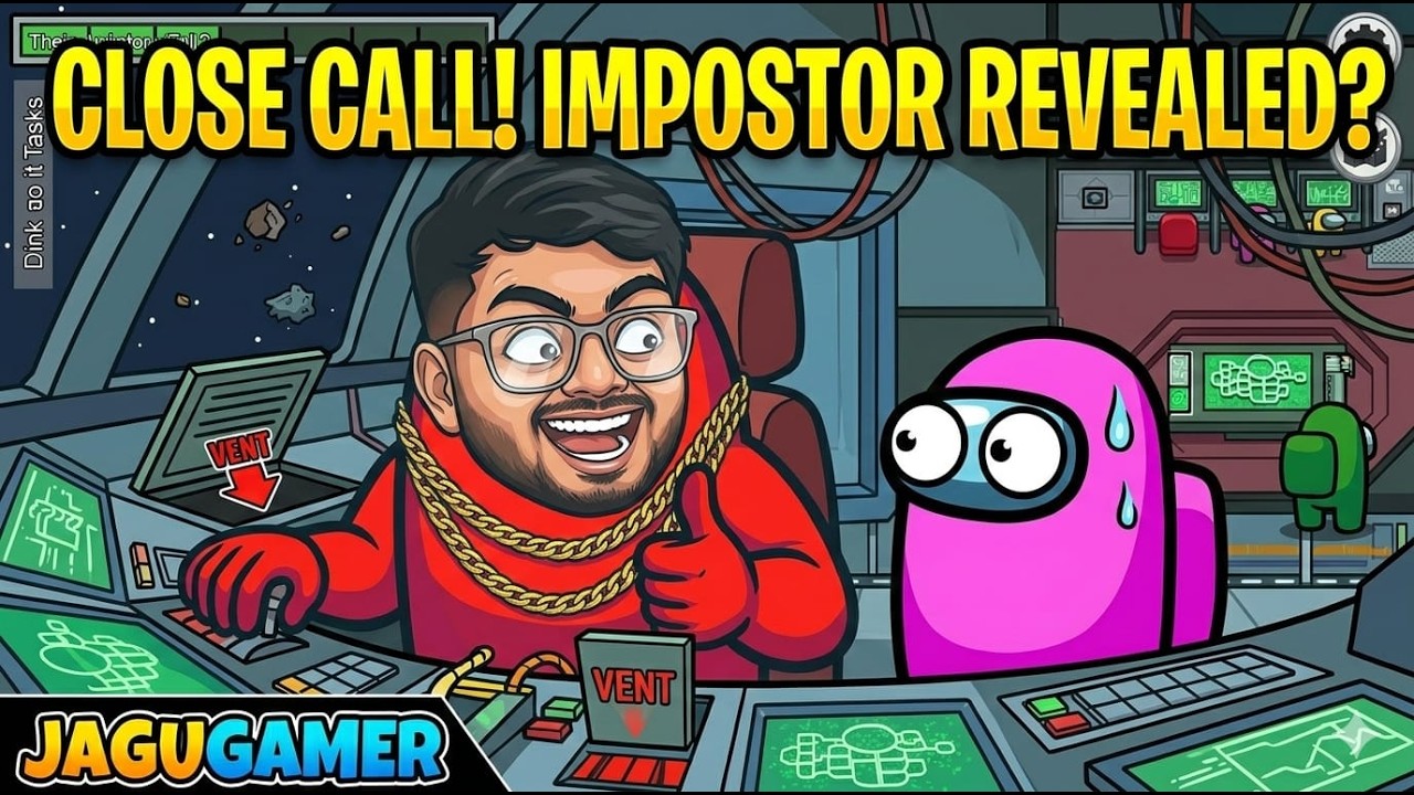CLOSE CALL! 😱 Impostor Revealed in Among Us LIVE | Insane Clutch Gameplay 🔴