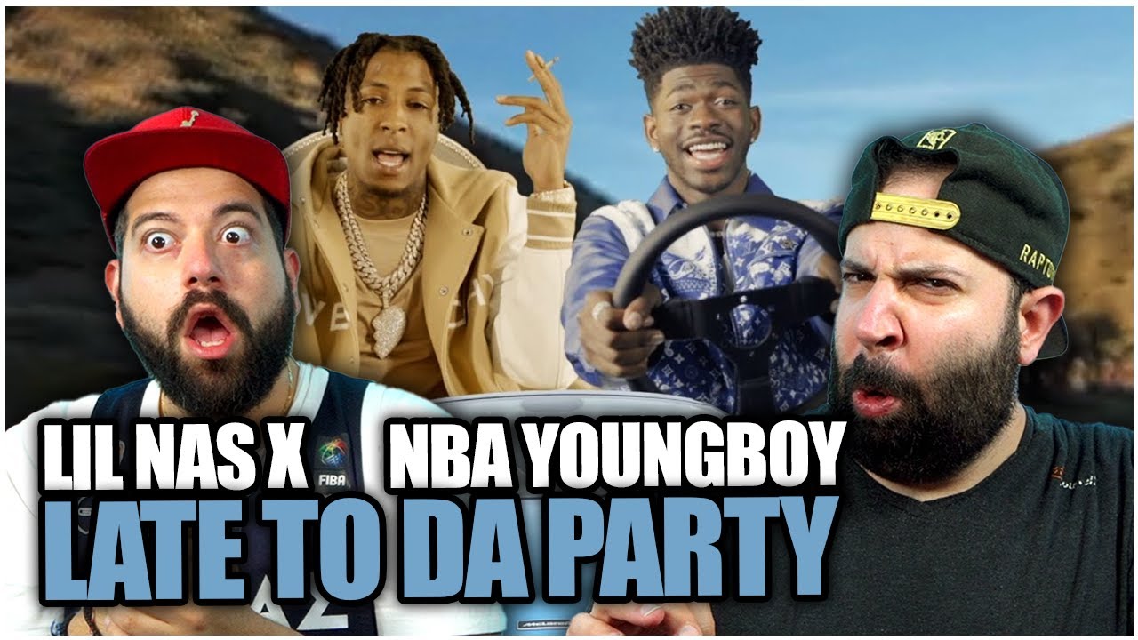 The Bros REACT to Lil Nas X & NBA YoungBoy - Late To Da Party | REACTION!!