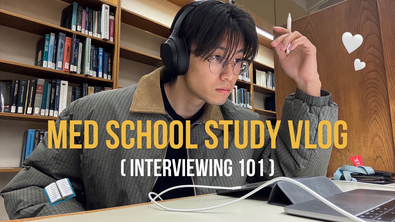 the secret to med school interviews | vlog of a Korean Albany Medical College student
