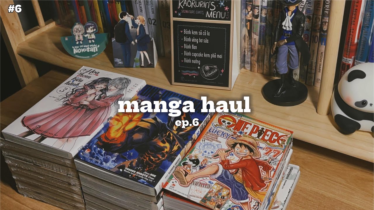 ep.6 | Manga Haul 📚✨ | 🔥 Long time no see~ 20+ manga volumes 😍📦