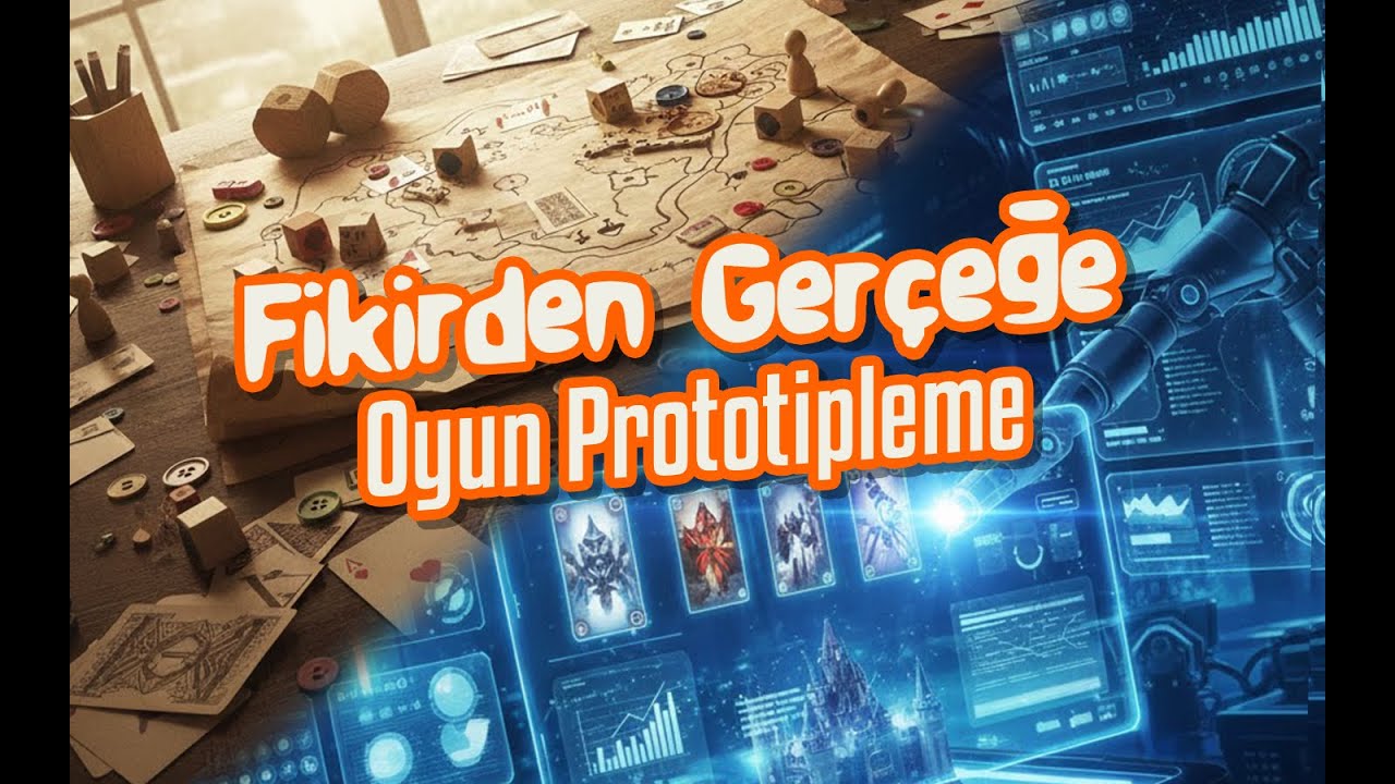 Fikirden Ger&ccedil;eğe  Oyun Prototipleme