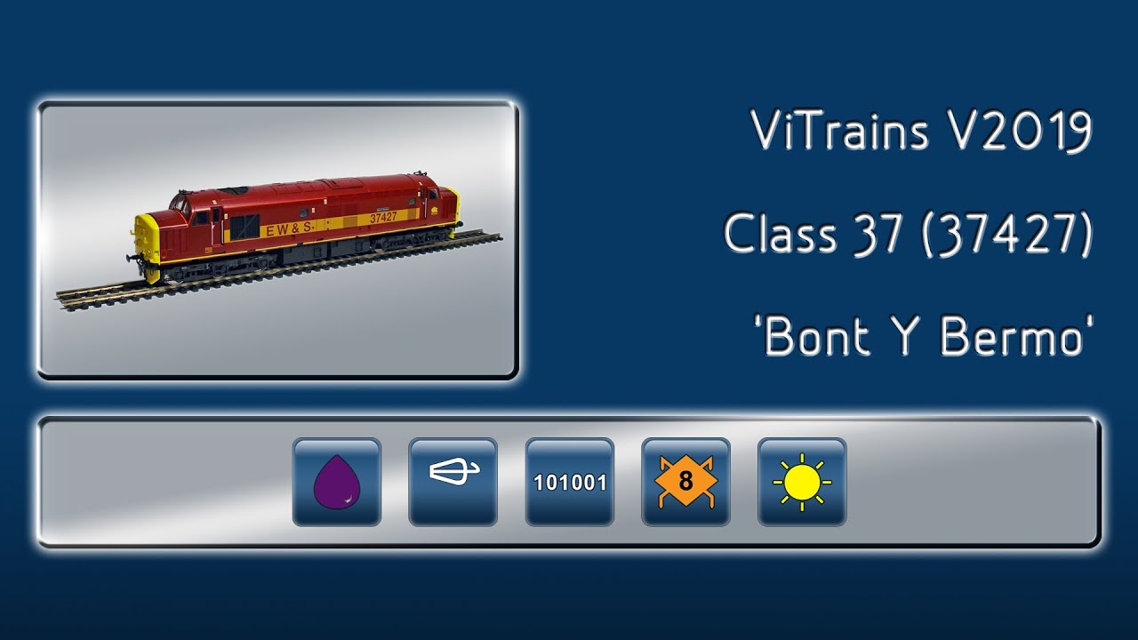 Opening the Class 37 in EW&S by ViTrains