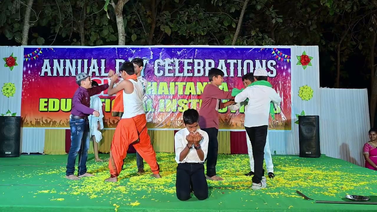 Wonderful and meaningful skit by 7th boys on unity in diversity @slmchaitanya9524 @AnnualDay2026
