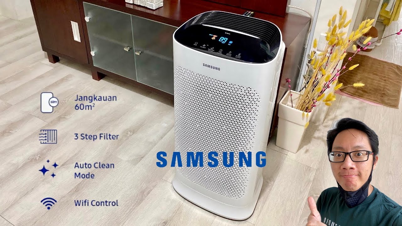 Samsung Air Purifier AX60R5080WD ciamik tenan!