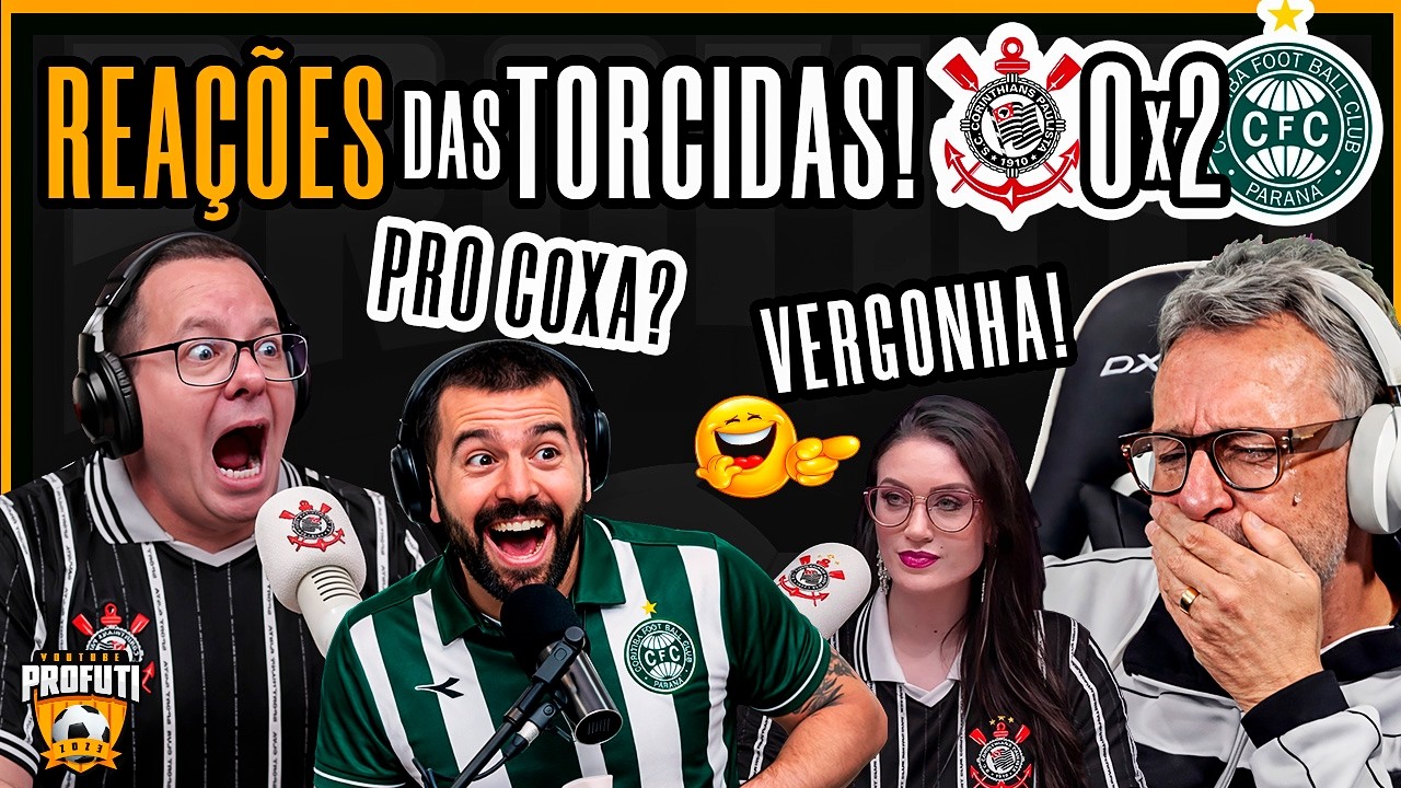 NETO EXPLODE! Corinthians perde em casa para o Coritiba e leva bronca!