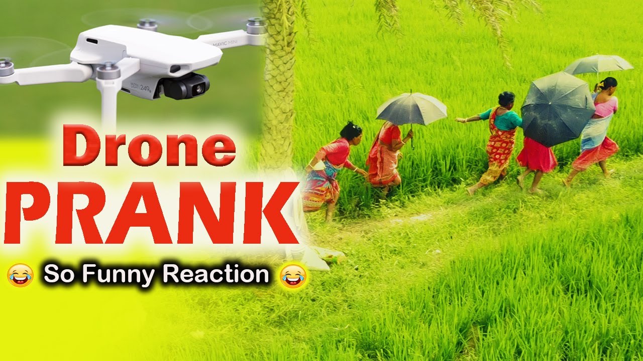 Villagers funny reaction | Drone Prank | #ROY2JOY | R2J | # Vlog -9