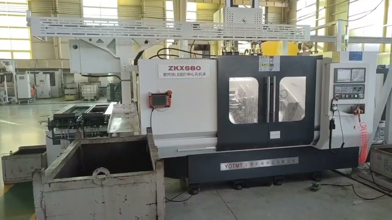 origine series2- on custer's site: facing and centering machine for shaft ends drilling&milling