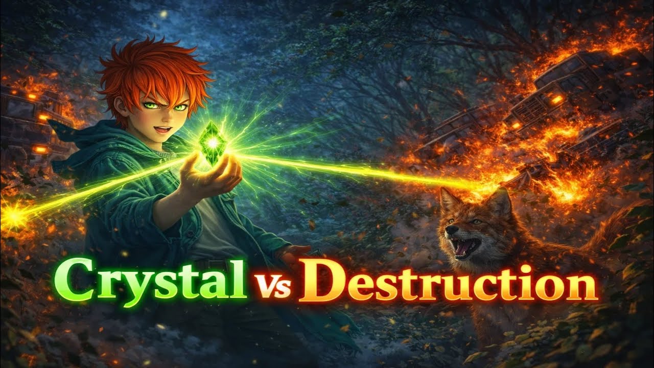 The Crystal Chose Him… Then the Forest Fought Back | Little Ghibli Animated Studio