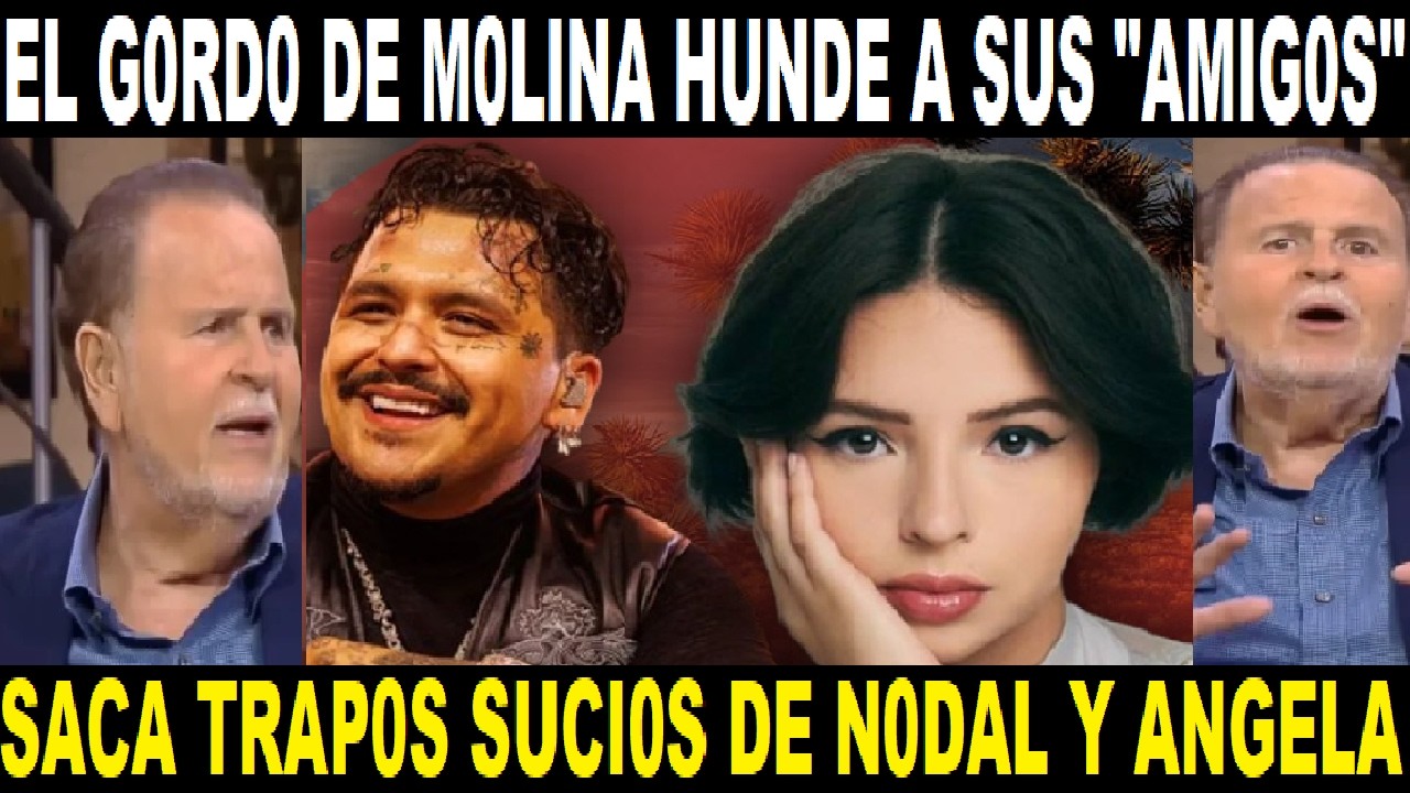 RAÚL DE MOLINA hunde a ANGELA AGUILAR y NODAL
