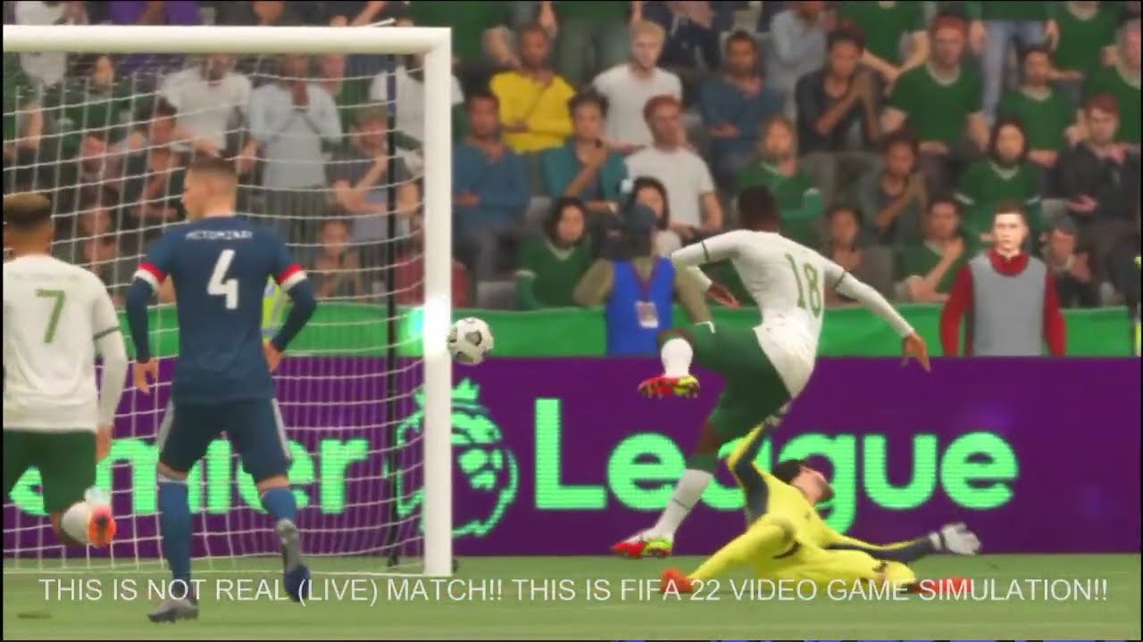 &diams;️FIFA 22 GAMEPLAY Ireland  vs Scotland Gameplay