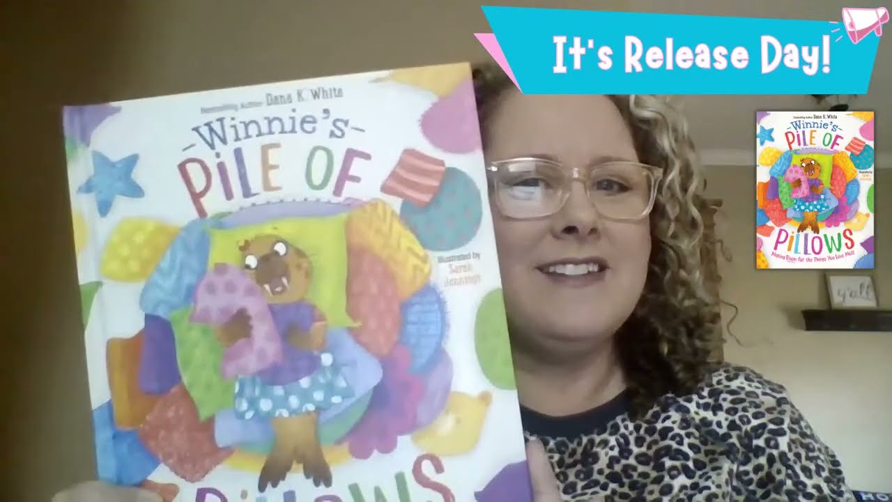 Launch Day Q&A with Dana K White Children's Book Author of Winnie's Pile of Pillows!
