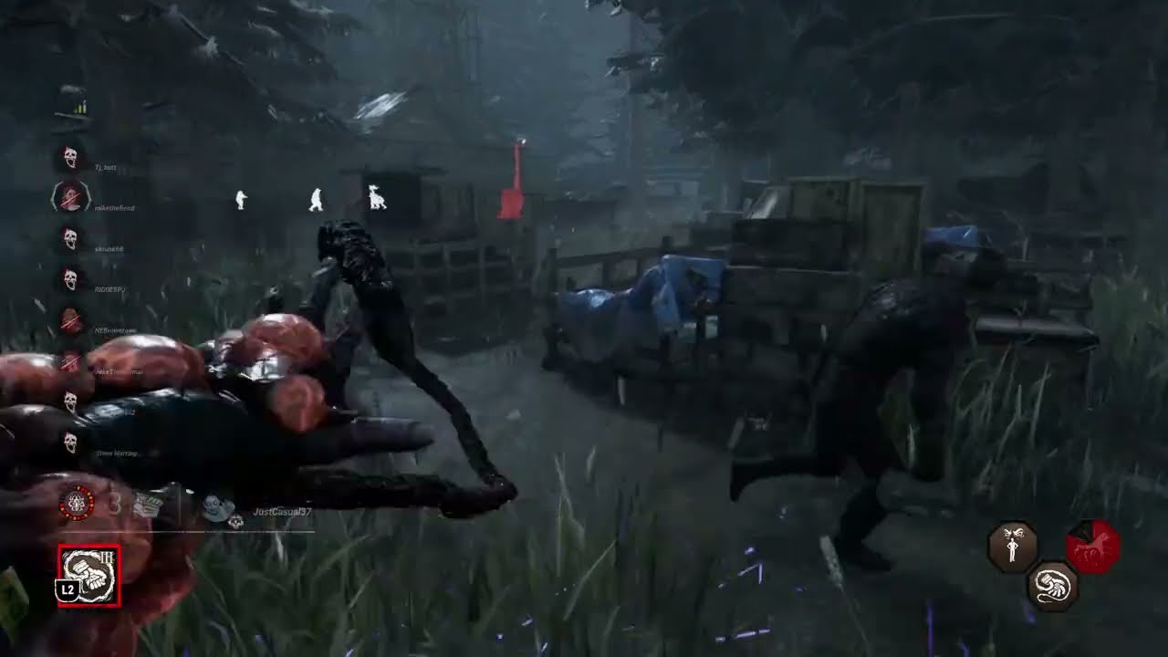 Dead by Daylight 2v8 Nemesis & Spirit Duo Gameplay 