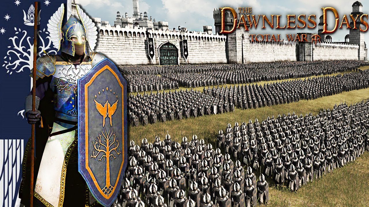 10 000 Men of Gondor VS 80 000 Northern Orcs / Easterlings | The Lord Of The Rings Cinematic Battle