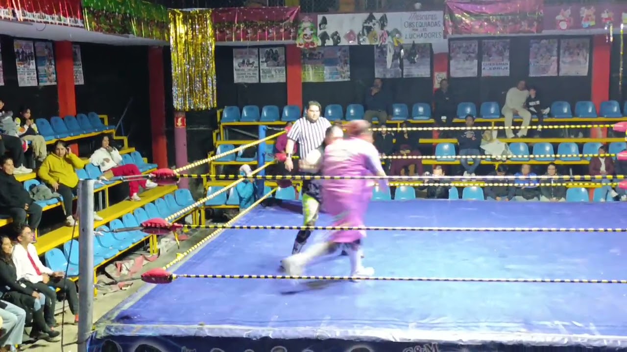 16 Enero 2026 Lucha mano a mano arena rayos de plata 