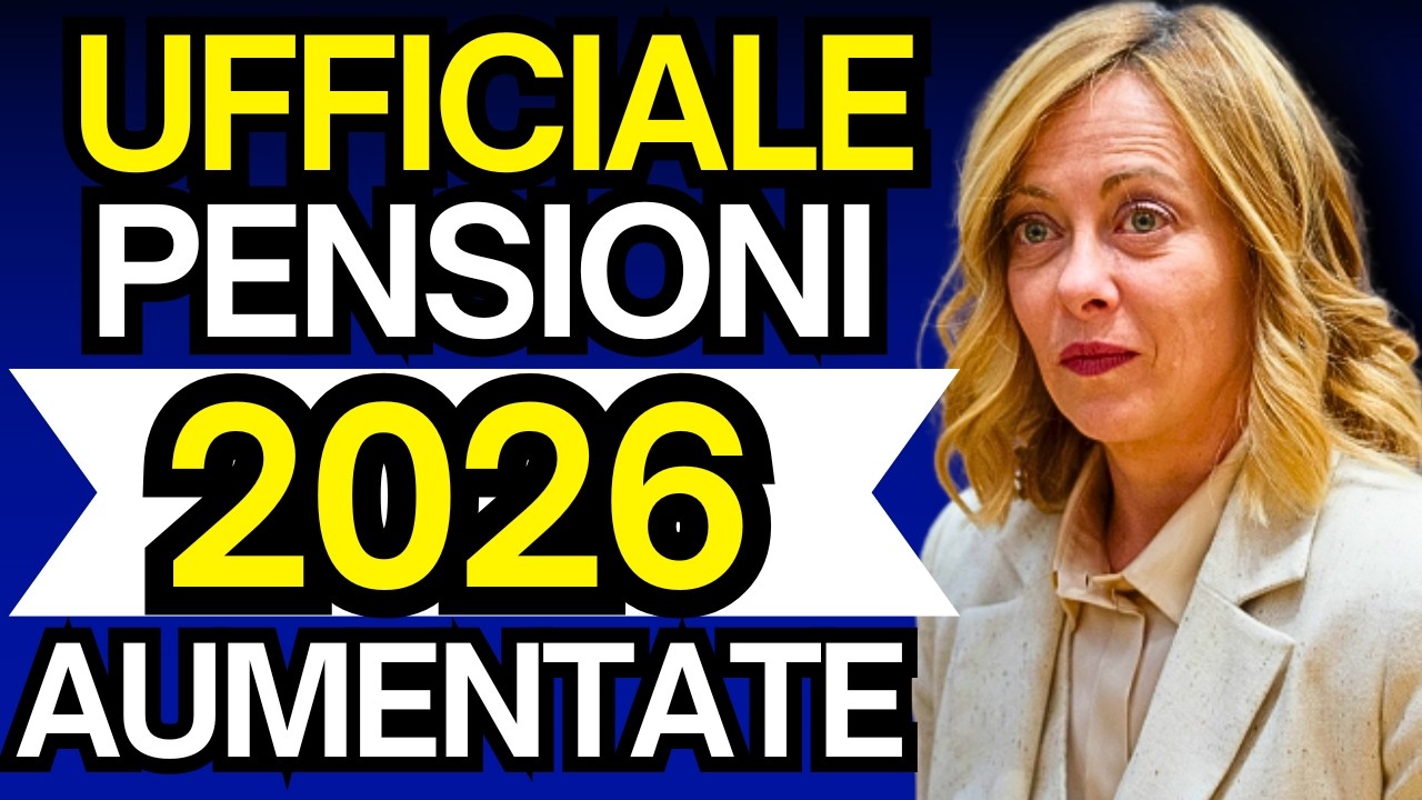 Pensioni Gennaio 2026: Arriva l&rsquo;Aumento Ufficiale! Importi, Soglie e Sorprese del Decreto