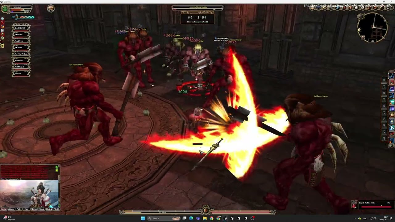 KalOnline SwordTrickster D7F3(PT) solo clear