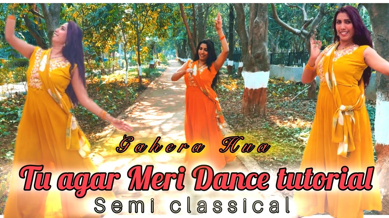 Gahera hua Dance choreography(TuagarMeri)#semiclassical #treding #dance #viraldance @NikiDaThumka ❤️