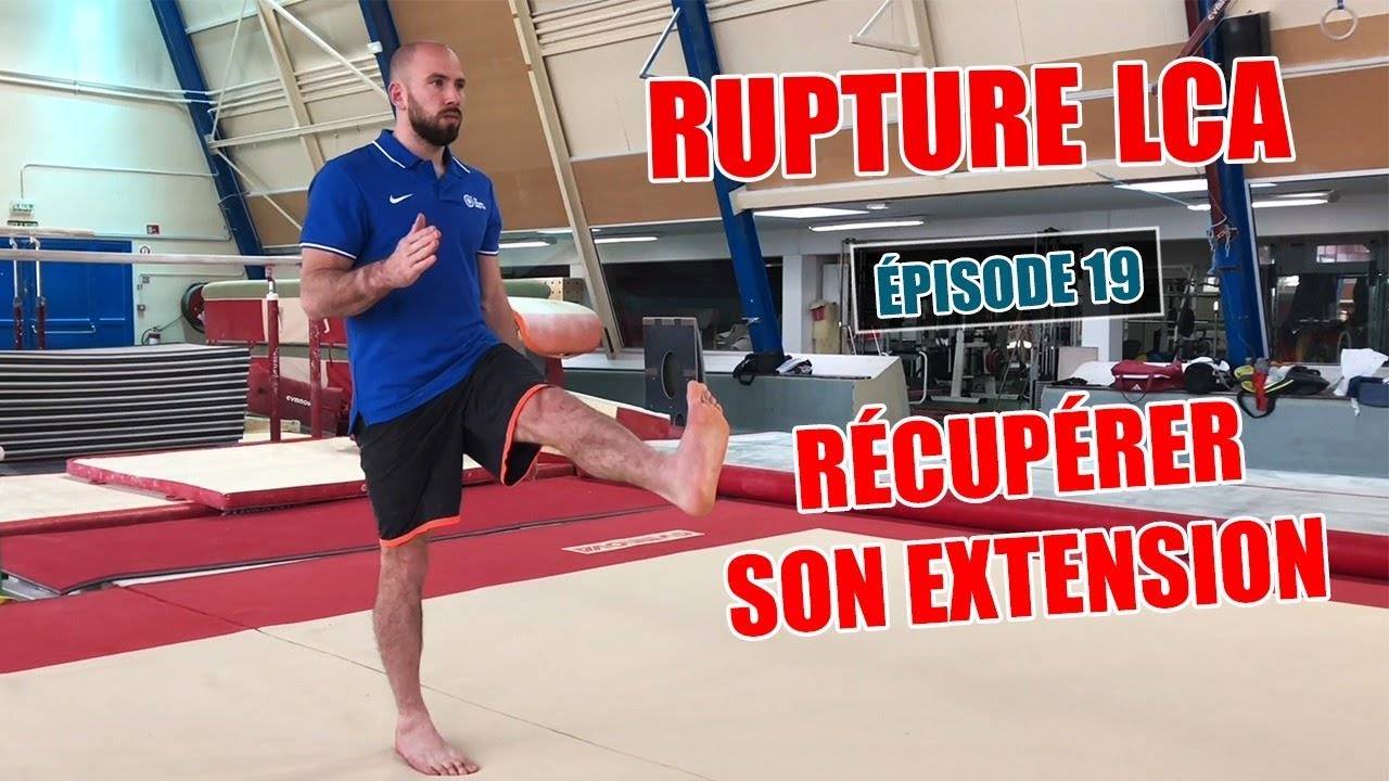 RUPTURE LCA - [EPISODE 19] COMMENT RÉCUPÉRER SON EXTENSION ❗️
