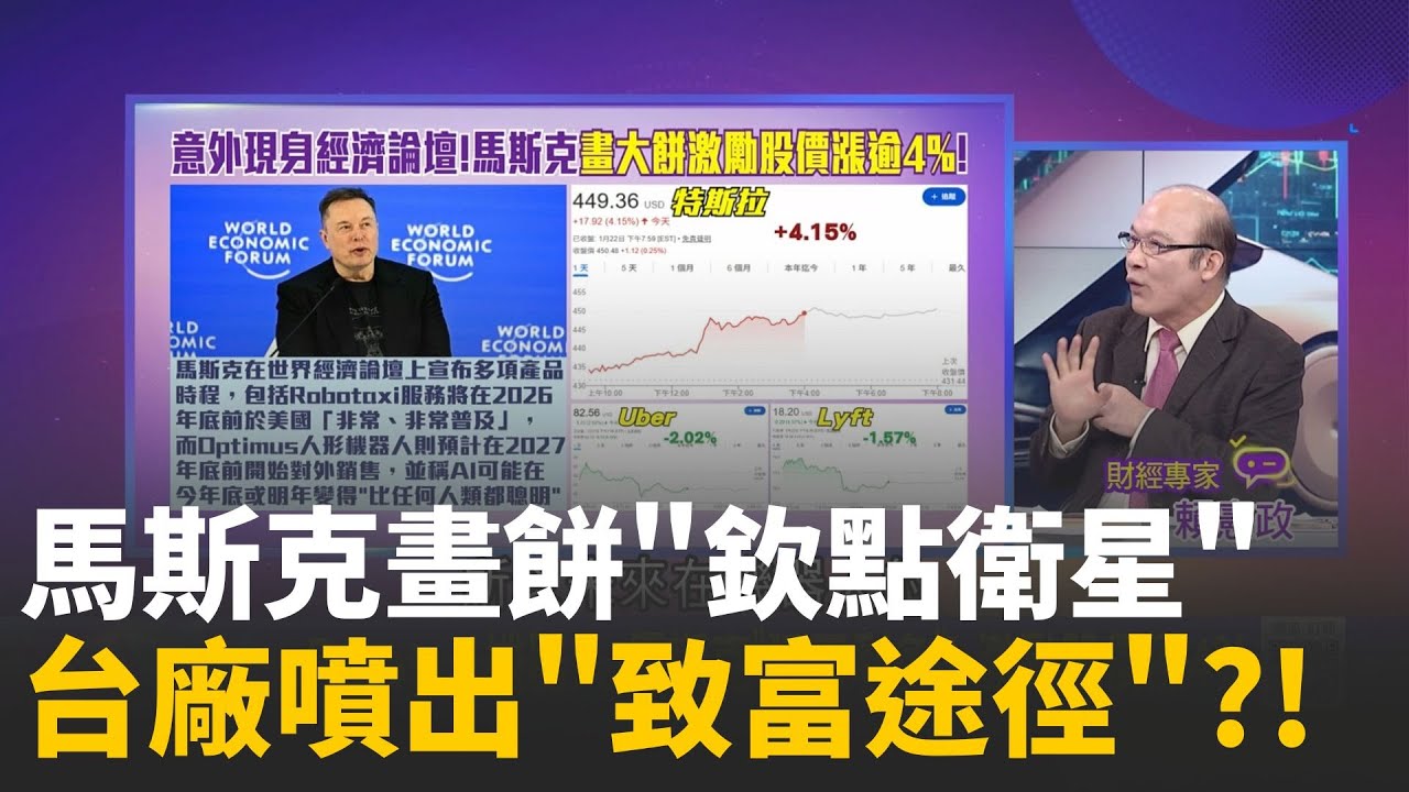 馬斯克在達沃斯
