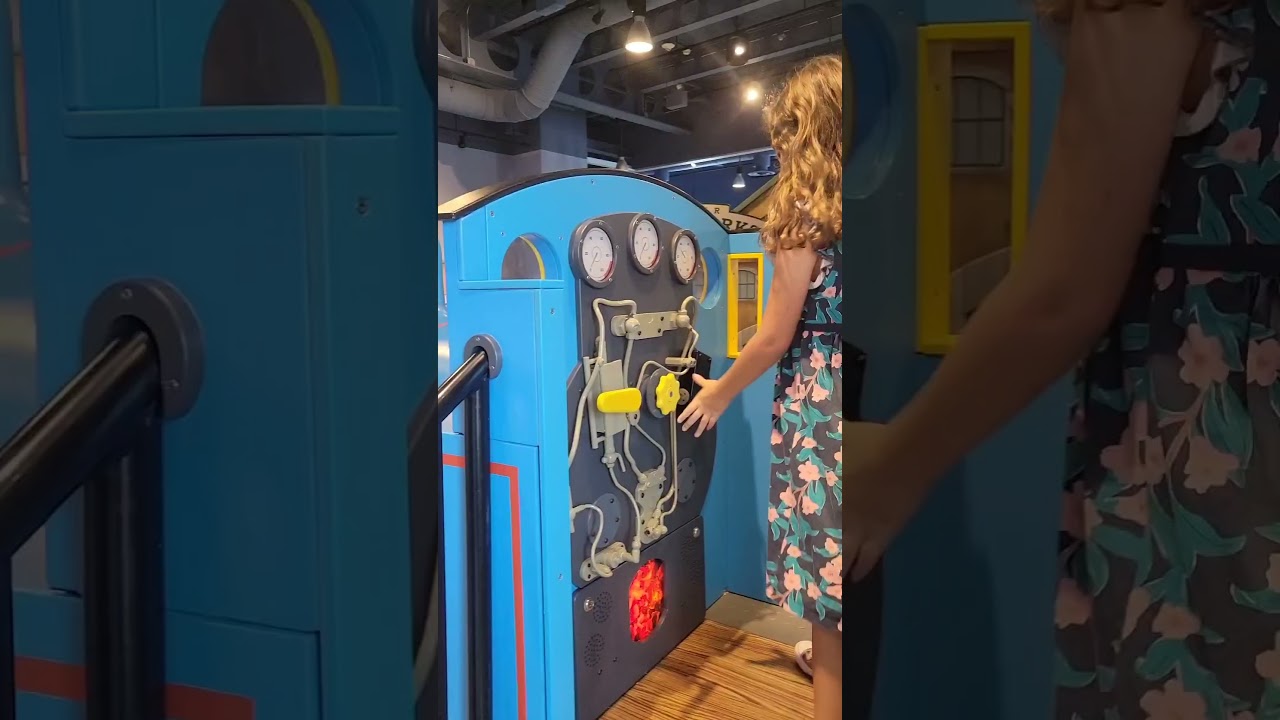Thomas the Train Exhibit @pinkpalmpuff  #children #kids #thomasthetrain #train #play