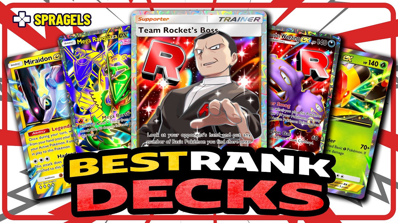 The NEW META! Make The BEST Ranked Decks In Team Rocket's Ambition