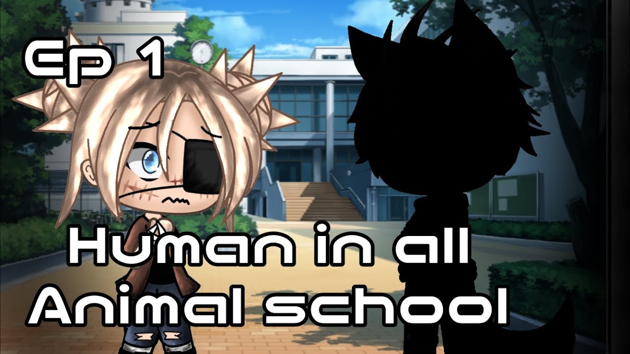 Human in all wolf school•ep1•Gacha life series•
