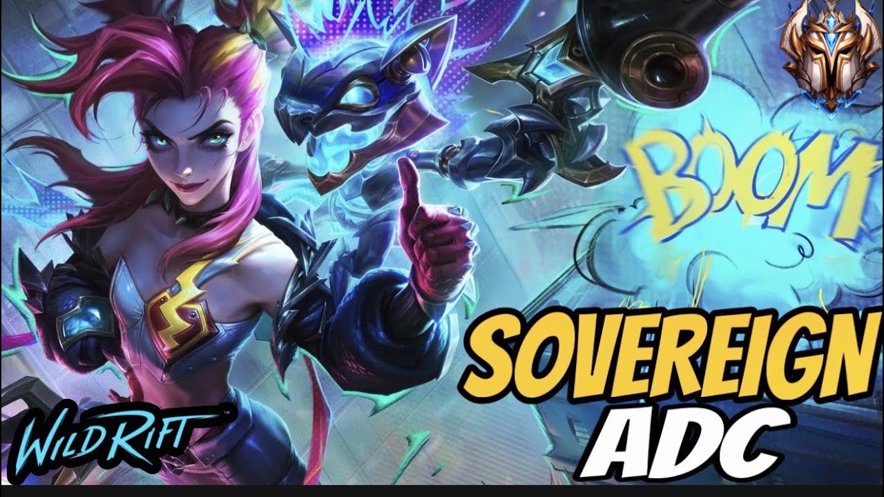 🔴  LIVE WILD RIFT SOVEREIGN ADC RANKED GAMES - RANK 1 KAISA,TRISTANA