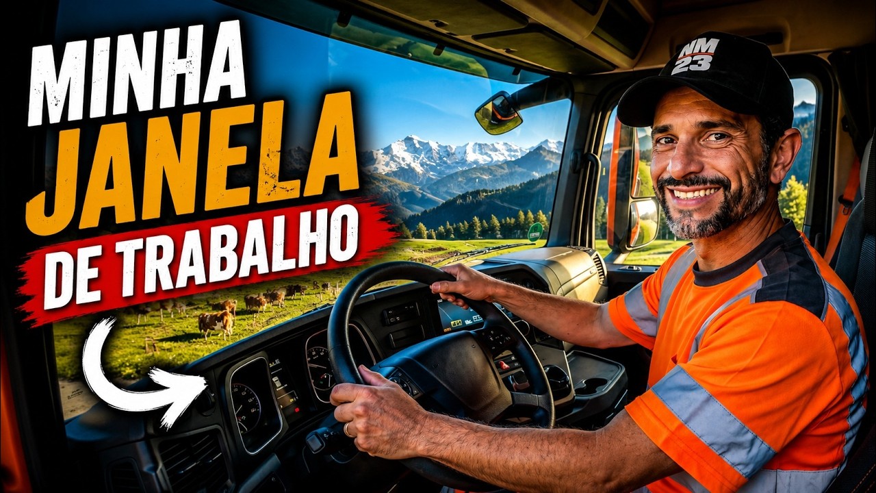 DIA DE CAMINHONEIRO NA SUÍÇA – PARTE 2 | TRABALHO DE ESCRITÓRIO NA ESTRADA 🚛