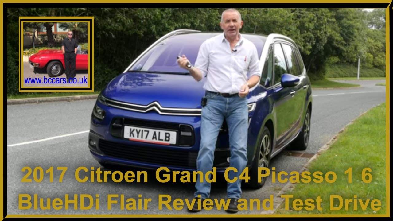2017 Citroen Grand C4 Picasso 1 6 BlueHDi Flair KY17ALB Review and Test Drive