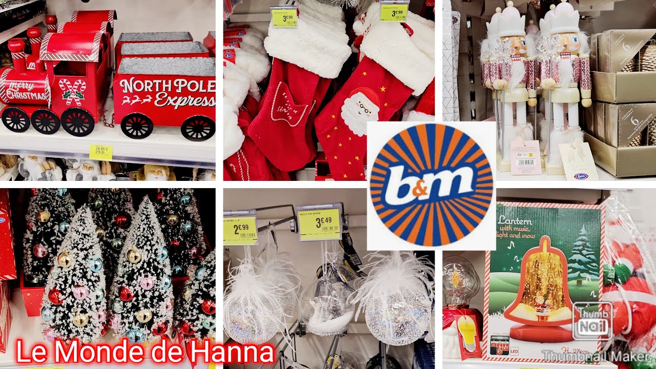 B&M FRANCE 27-10 DÉCORATION DE NOËL 🎄