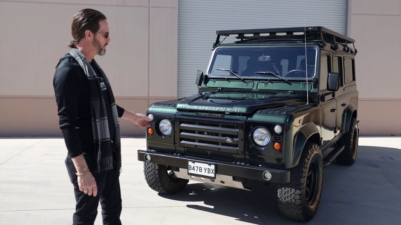 1984 Land Rover Defender 110 Green | At Celebrity Cars Las Vegas