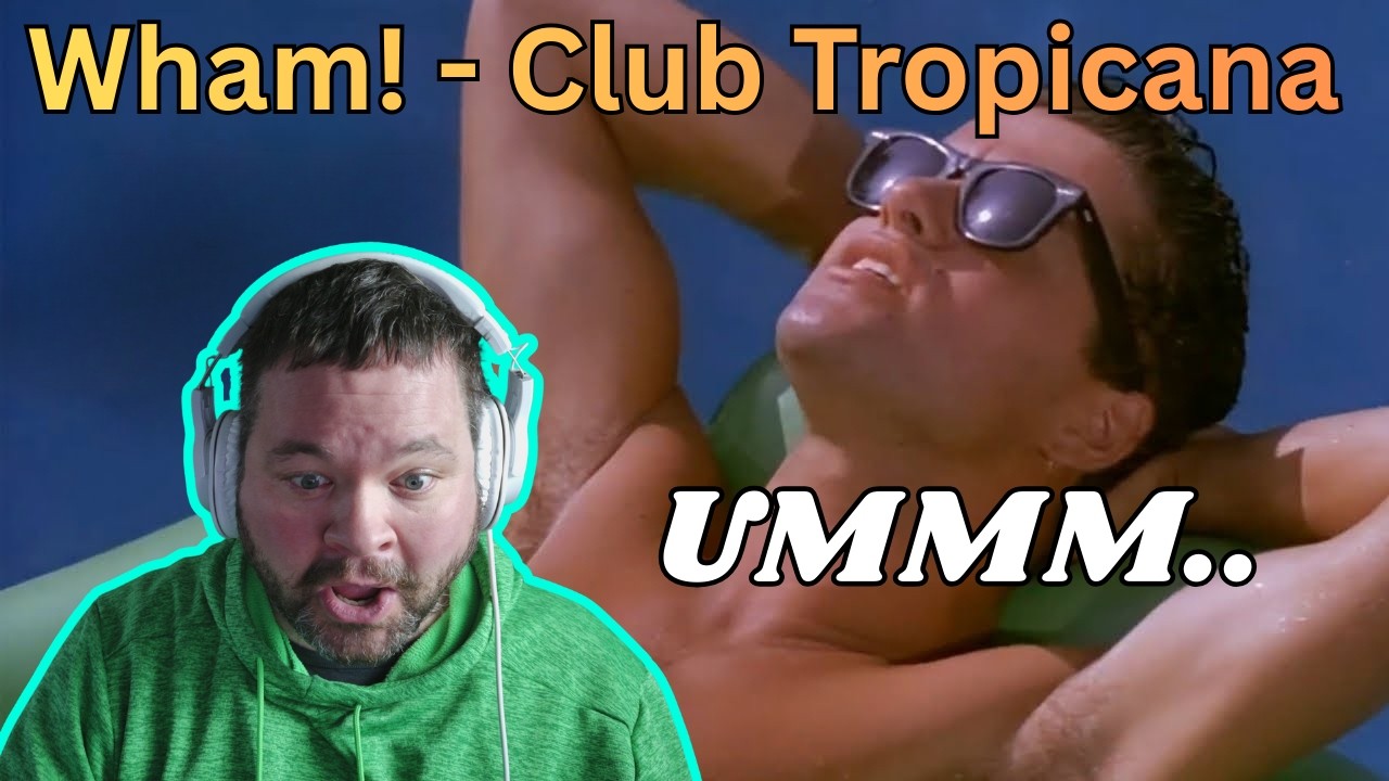 Wham! - Club Tropicana (Официальный видеоклип) РЕАКЦИЯ