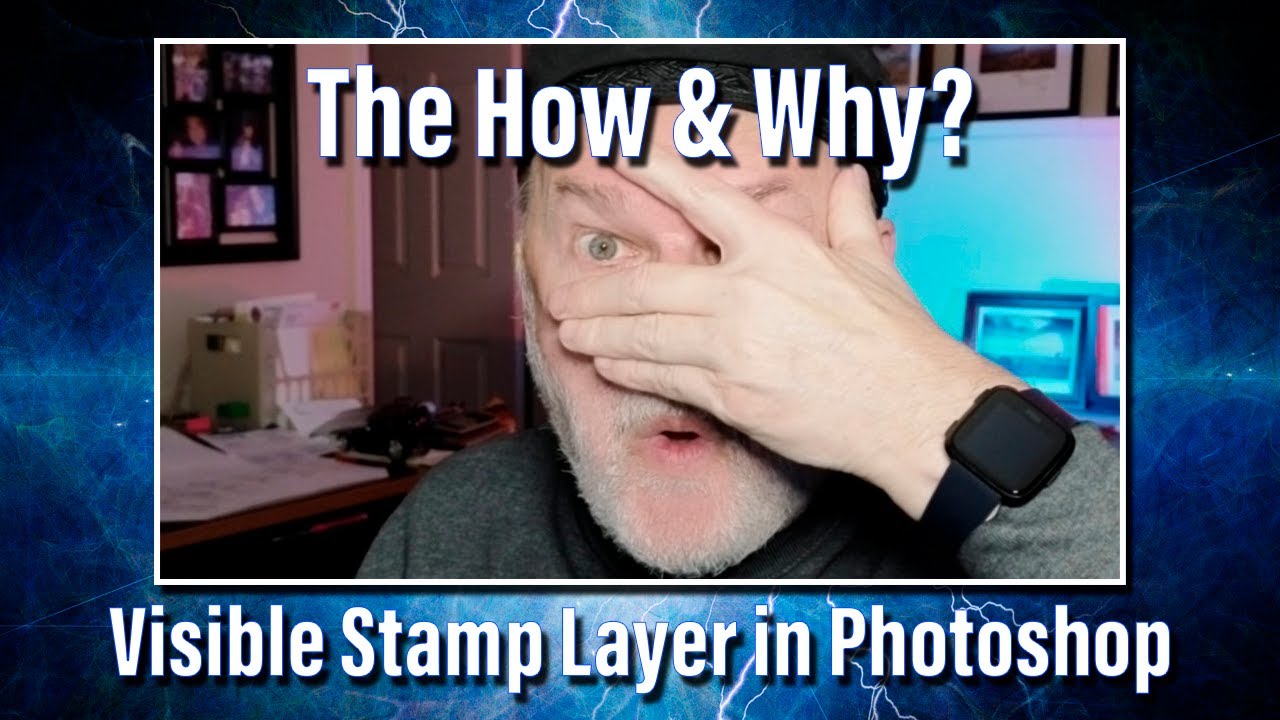 Visible Stamp Layer in Photoshop.