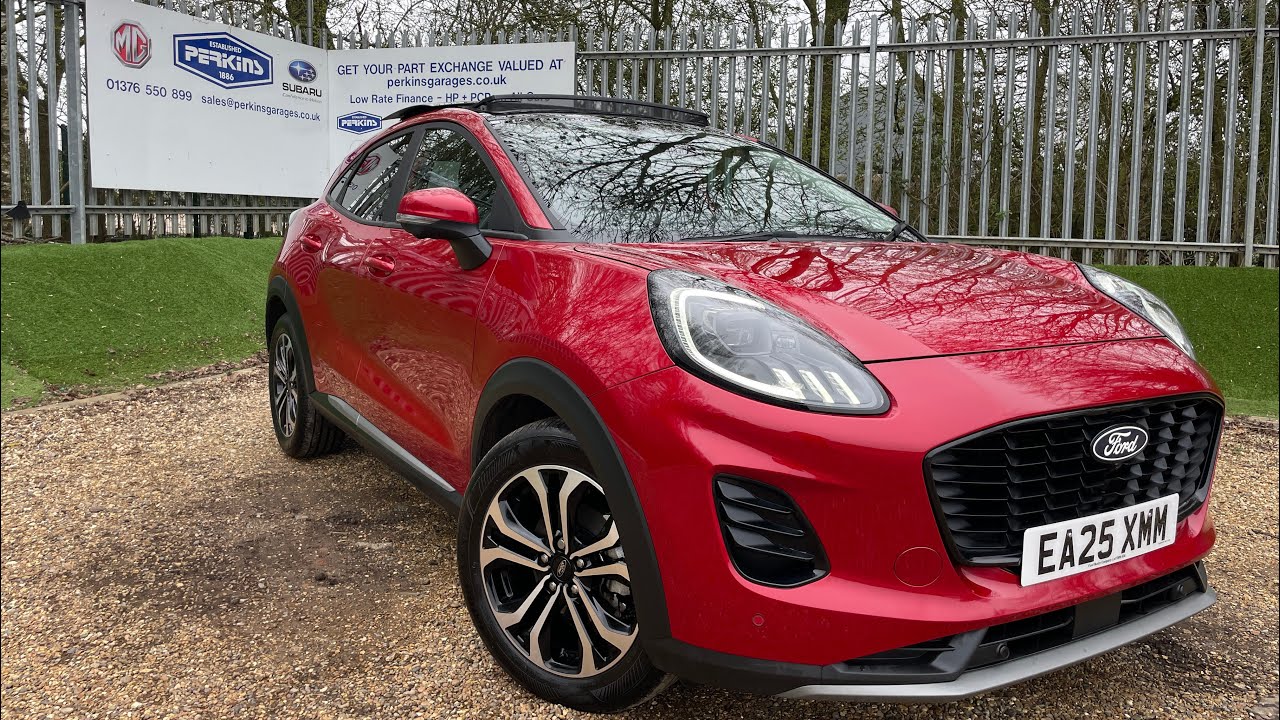 FORD PUMA TITANIUM MHEV 1.0L ECO-BOOST 125PS 7SPD AUTOMATIC 