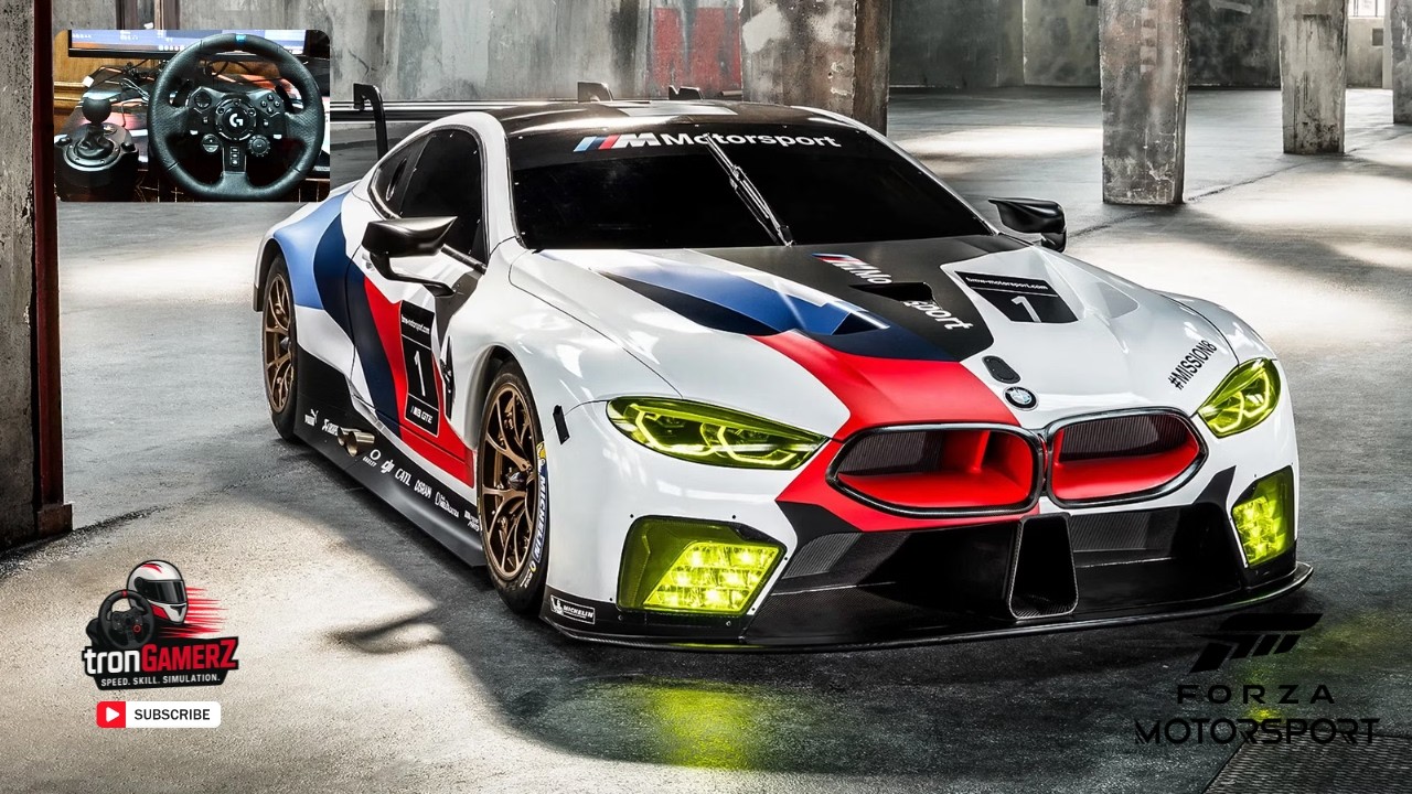 BMW M8 GTE 2018 Motorsport Beast 😱 Forza Motorsport Racing Gameplay!