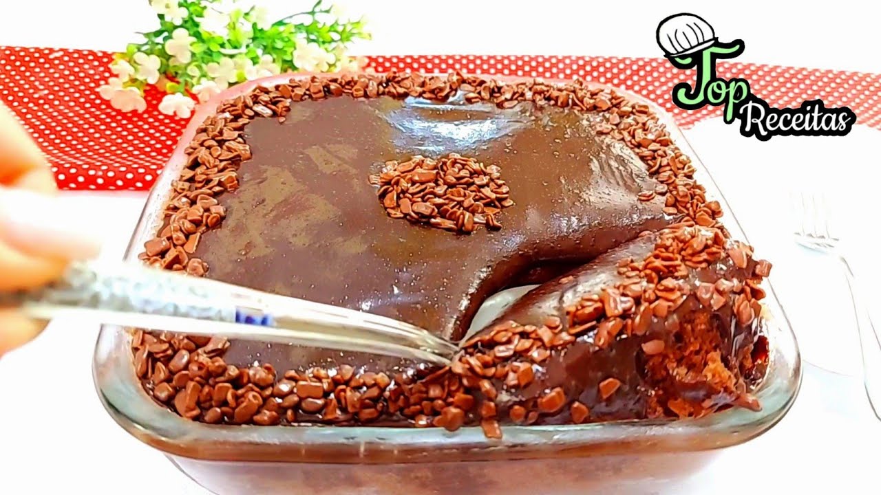BOLO DE MICROONDAS - BOLO DE CHOCOLATE EM 5 MIN -  Faz e assa na mesma Tigela - Helena Receitas