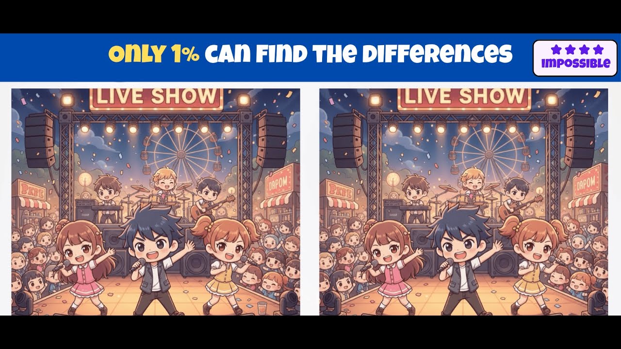 Spot 3 Differences | Brain Exercises  0029
