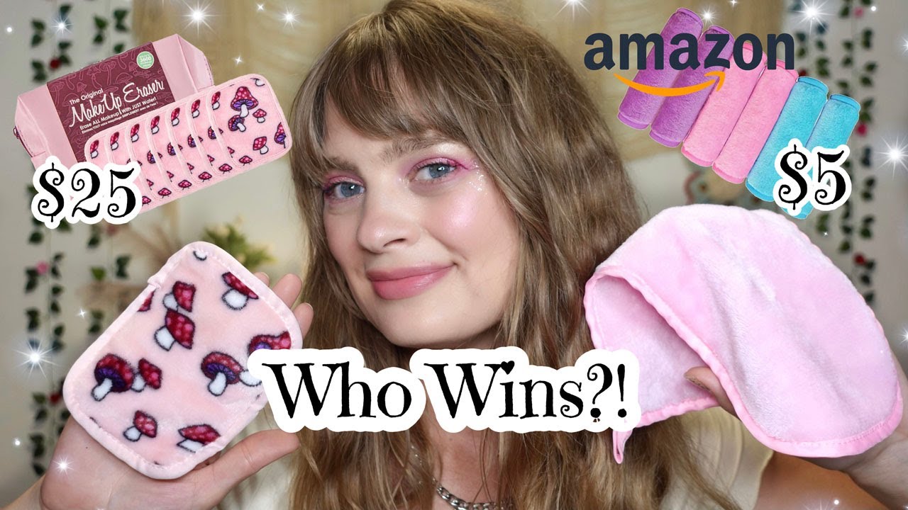 MAKEUP ERASER  VS  AMAZON DUPE | Is it worth the splurge?